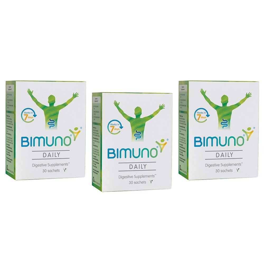 BIMUNO Immunity Food Supplement | Prebiotic Multivitamin for Women, Men & Kids | Immune System Support with Vitamin D3, C & Zinc | Vegetarian, Gluten Free, Halal, Kosher | (.)