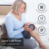 FlexiKold Gel Ice Pack Circles w/Straps (4 Pack) - Small Ice Packs, Reusable Ice Pack for Injuries, Ice Packs Reusable, Breastfeeding, Wisdom Teeth, Sinus Headaches - 6304-STRAP4PK by NatraCure view 3