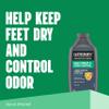 Lotrimin Daily Sweat & Odor Control Medicated Foot Powder - Antifungal Formula for Lasting Relief from Foot Odor, 6.25 Ounce (177 Grams) (Packaging May Vary) view 2