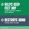 Lotrimin Daily Sweat & Odor Control Medicated Foot Powder - Antifungal Formula for Lasting Relief from Foot Odor, 6.25 Ounce (177 Grams) (Packaging May Vary) view 3