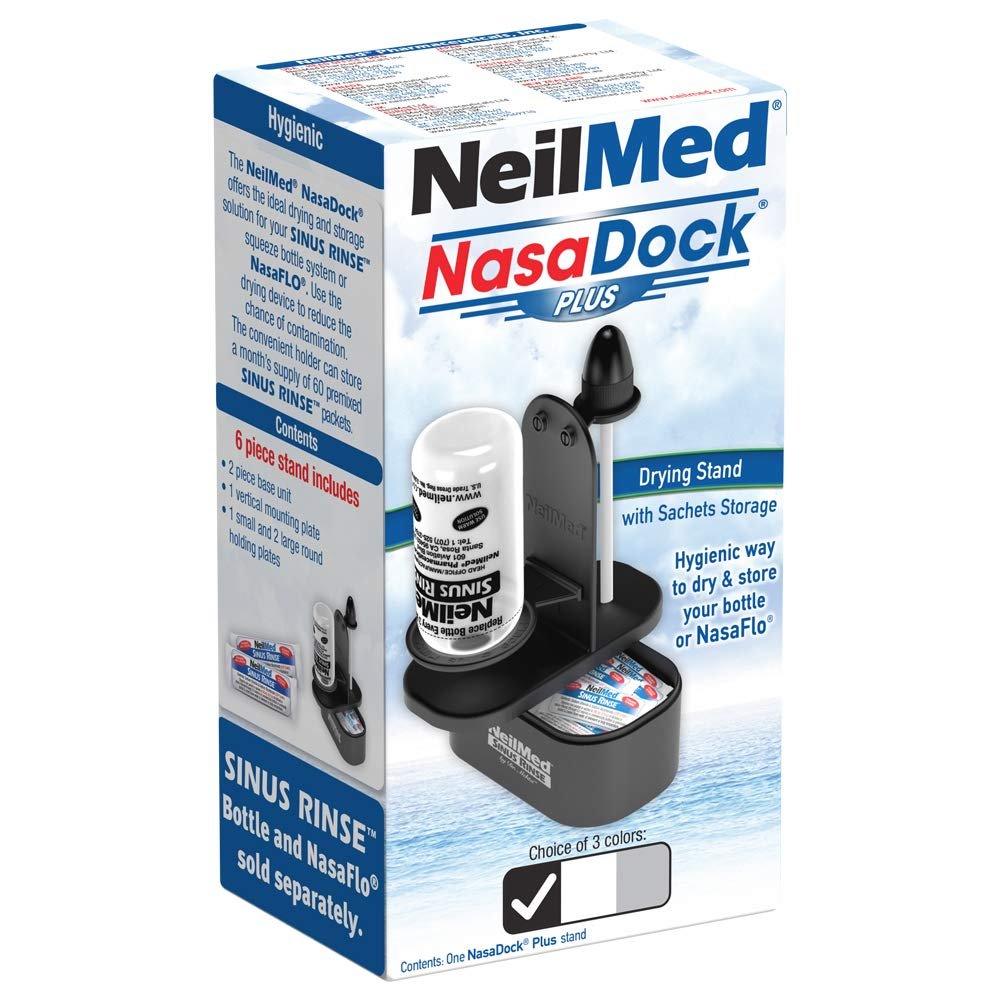NeilMed NasaDock Plus Stand, Black