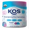 KOS Energizing Blue Spirulina Blend - USDA Certified Organic - B Vitamins, Ashwagandha, Ginseng, Adaptogens, Biotin - Vegan Pre Workout Powder - Caffeinated, Berry Flavored, 28 Servings view 1