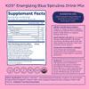 KOS Energizing Blue Spirulina Blend - USDA Certified Organic - B Vitamins, Ashwagandha, Ginseng, Adaptogens, Biotin - Vegan Pre Workout Powder - Caffeinated, Berry Flavored, 28 Servings view 3