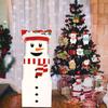 Joy Bang Christmas Gift Boxes with Lids for Presents, Xmas Boxes for Gifts Large Snowman Nesting Boxes Christmas Eve Stacking Stackable Storage Decorative Boxes Decorations Party view 1