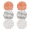 6 Pack Replacement Pads for Bissell Spinwave 2124,2039A,2307,23157,20391,20399 Powered Hard Floor Mop view 1
