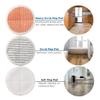 6 Pack Replacement Pads for Bissell Spinwave 2124,2039A,2307,23157,20391,20399 Powered Hard Floor Mop view 2