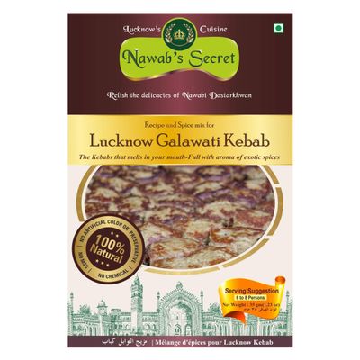 Nawab's Secret Lucknow Kebab Masala-8 [Pk of 8]