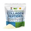 ANDREW LESSMAN Marine, Free Range Collagen Peptides Powder and MSM 120 Servings - Supports Radiant Smooth Soft Skin, Comfortable Joints. Super Soluble No Fishy Flavor No Additives Non-GMO view 1