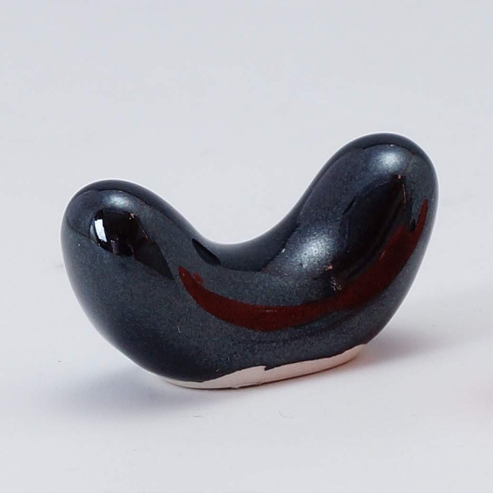 Okukawa Pottery 487194 Carom Beans Black