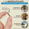 Teraputics L-Methylfolate 15mg | 120 Vegan Capsules | Premium | 5-MTHF Active Methyl Folate Supplement for Mood Homocysteine Methylation  Non-GMO Gluten-Free, No Fillers - Folic Acid Brain Support view 4