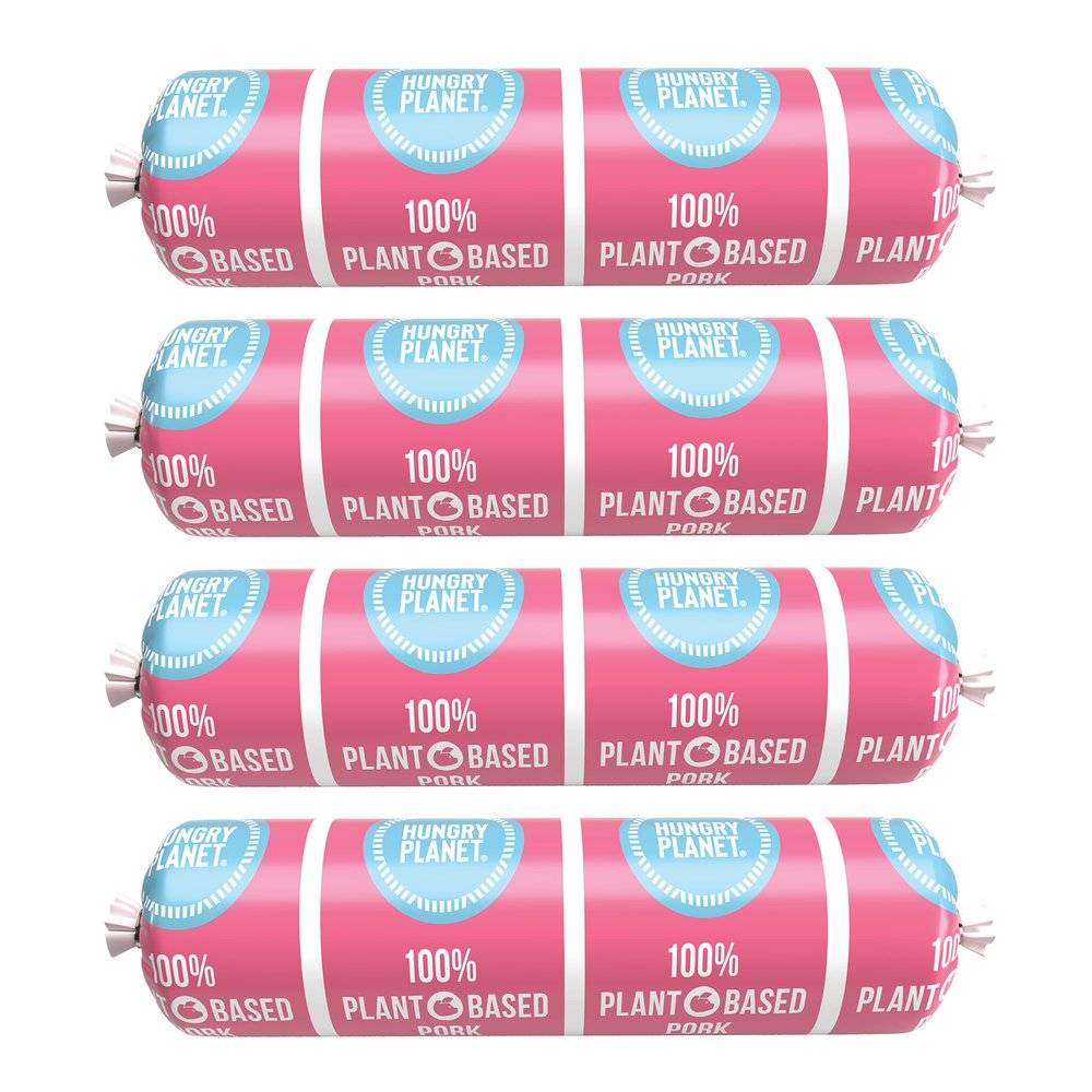 Hungry Planet Pork Ground, Plant-Based / Vegan (20lb, 4/5lb Chubs)