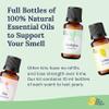 The Smell Project Smell Training Kit - Olfactory Training Kit with 10ml Real Essential Oils - Smell Therapy for Smell Loss view 2