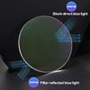 2-Pack Computer Blue Light Blocking Reading Glasses Eyeglasses, Polygonal Metal Frame Glasses in Gold, Silver view 2