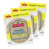 Toufayan Smart Low Carb Tortilla Wraps  3 Pack, 18 Total (9) | Protein & Fiber, Vegan, Kosher | Soft & Pliable Wraps for Sandwiches, Burritos & Meal Prep view 1