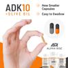 ALPHA RISE ADK 10 Vitamin Supplement + Olive Oil for Better Absorption - with Vitamins A + D3 (10,000 iu) + K2 (MK7+MK4) - 90 Capsules - Vegetarian - Non-GMO view 2