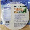 Golden Buffalo Banh Trang Rice Paper Spring Roll/Summer Roll/Eggroll Wraps (Round 22cm) view 2