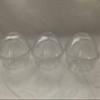 100sets 3.5oz. Plastic Ultra Clear squat Cups with Dome lids without hole is for Cupcake, icecream (3.5oz dome lids 100sets) view 1