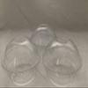 100sets 3.5oz. Plastic Ultra Clear squat Cups with Dome lids without hole is for Cupcake, icecream (3.5oz dome lids 100sets) view 4