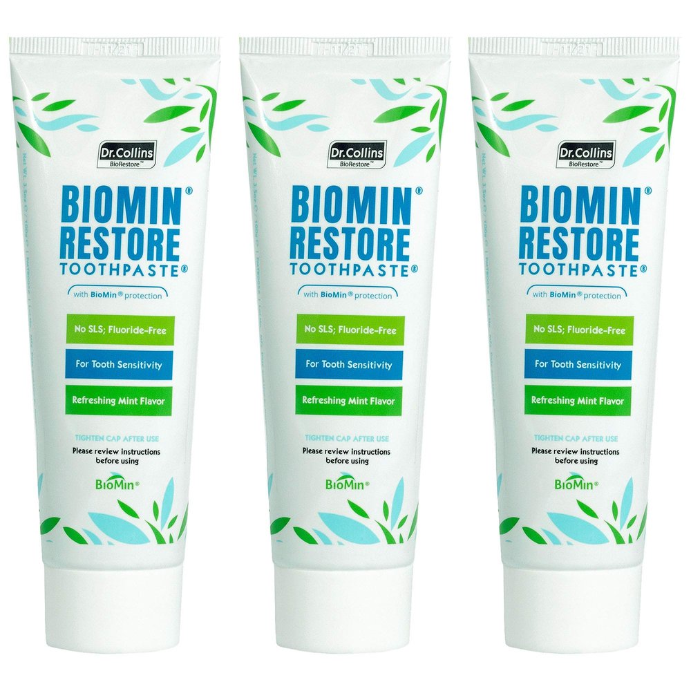 Dr. Collins Biomin Tooth Sensitivity Toothpaste (3 Count)