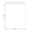 100 Pack 18" x 24" Large Thick 1.6Mil Clear Resealable Cello Self Adhesive Seal Bags Heavy Duty Plastic Packaging T-Shirt Clothes Clothing Gifts Cellophane Poly Bags view 2
