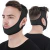 Anti Snore Chin Strap [Upgraded], Vosaro Snoring Solution Effective Anti Snore Device, Adjustable and Breathable Stop Snoring Head Band for Men Women, Black view 1