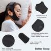 Anti Snore Chin Strap [Upgraded], Vosaro Snoring Solution Effective Anti Snore Device, Adjustable and Breathable Stop Snoring Head Band for Men Women, Black view 3
