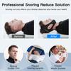 Anti Snore Chin Strap [Upgraded], Vosaro Snoring Solution Effective Anti Snore Device, Adjustable and Breathable Stop Snoring Head Band for Men Women, Black view 4