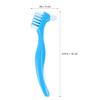 EXCEART 6pcs Retainer Brush False Teeth Cleaning Brush Denture Cleaner Brush Durable Double-Sided Design view 2