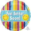Anagram 18" Feel Better Soon Stripes HX view 1