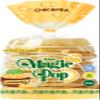 Kim's Magic Pop Freshly Popped Rice Cakes | Vegan | Chickpea Flavor | 12 Bags | 15 Cakes per Bag | Low Carb, Sugar Free, Fat Free, Natural, Multigrain Korean Snack | Easy Bread, Chip, Cracker Replacement view 1