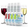UBfree Wine Drops - 4pk Red & White - Removes Sulfites and Histamines from Red and White Wines | Naturally Eliminate Wine Headaches Sensitivities and Allergies | Odorless Tasteless | Discrete Portable view 1