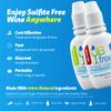 UBfree Wine Drops - 4pk Red & White - Removes Sulfites and Histamines from Red and White Wines | Naturally Eliminate Wine Headaches Sensitivities and Allergies | Odorless Tasteless | Discrete Portable view 4