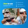 UBfree Wine Drops - 2pk Red & White - Removes Sulfites and Histamines from Red and White Wines | Naturally Eliminate Wine Headaches Sensitivities and Allergies | Odorless Tasteless | Discrete Portable view 3