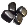 Jet gemstone - tumbled & hand polished natural metaphysical crystal healing jet protection gemstone view 1