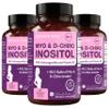 Intimate Rose Myo-Inositol & D-Chiro Inositol Blend - 40:1 Blend Ratio - Women's Daily Wellness Support - Vitamin D & Ashwagandha, 3 Bottles view 1