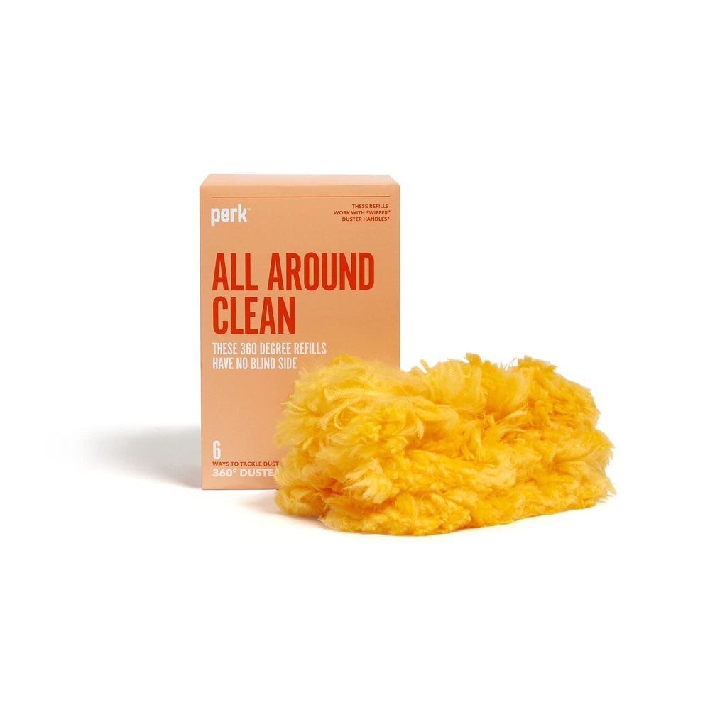 360 Duster Refills, Yellow, 6/Pack (Pk54912)