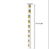 100 Pcs Disposable Straws, Biodegradable Paper Straws for Juices, Shakes, Smoothies, Party Supplies (Pineapple) view 2