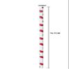 100 Pcs Disposable Straws, Biodegradable Paper Straws for Juices, Shakes, Smoothies, Party Supplies (Watermelon) view 2