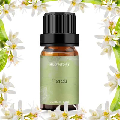 Neroli Organic Essential Oil 100% Pure, Undiluted, Natural, Aromatherapy Orange Blossom Oils 10ML