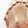 HEALLILY 16Pcs Heel Sole Pads Non-Slip Heel Sole Pads Transparent Silicone Suitable for Sneakers view 2