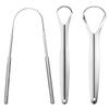 3 PCS Metal Tongue Scraper, Tongue Scrapers for Adults, Stainless Steel Tounge Scrappers, Tounge Scraper, Portable Tongue Scrappers YLYL