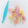 300 Pcs Neon 3/16 Orthodontic Elastic Rubber Bands 6.5 OZ Heavy Dental Braces Bands Dreadlocks Hair Braids Fix Tooth Gap, Free Elastic Placer view 2