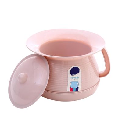 HEALLILY Children Urinal Pot with Lid Portable Kids Pee Pot Large Capacity Plastic Travel Urinal for Home Camping Car Use Easy to Clean Unisex