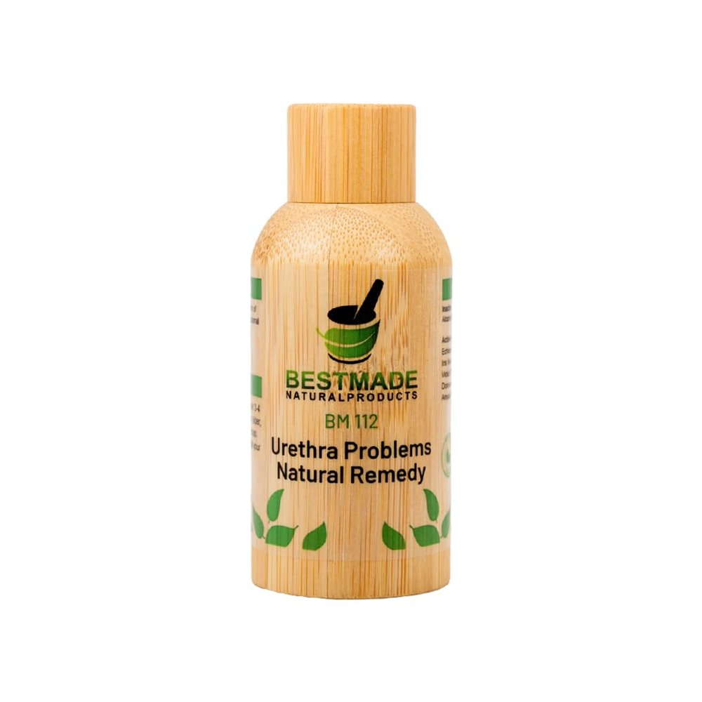 Bestmade Urethra Inflammation Natural Remedy BM112 - Natural Support for Urinary Comfort and Health, 30 mL Drops