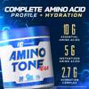 Ronnie Coleman Signature Series Amino-Tone EAAs Amino Acids Powder with BCAAs, Hydration Essential Amino Acids Post Workout Muscle Recovery, Sour Apple, 30 Servings view 3