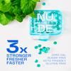NUDE MINTS | Dual Action Liquid Capsules | Mouth Watering Mint - Lasts 3X Longer - 3X Stronger - Extreme Bad Breath Treatment For Adults - Sugar Free, 0 Calorie - Peppermint - 5 Pack - 150 Capsules view 4