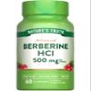 Nature's Truth Berberine HCl 500mg | 60 Capsules | from Barberry Extract | Vegan, Non-GMO, and Gluten Free Supplement view 1