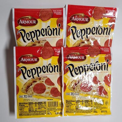 Armour Pepperoni Slices, 5oz bag (4 Pack)
