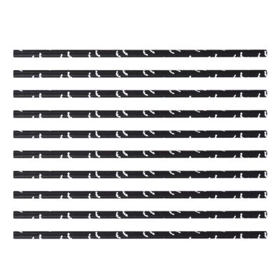 50pcs Halloween Paper Drinking Straws for Juices Shakes and Beverages for Halloween Celebrations and Themed Events