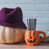 50pcs Halloween Paper Drinking Straws for Juices Shakes and Beverages for Halloween Celebrations and Themed Events view 2